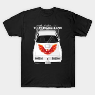 Firebird Trans Am 79-81 - white and orange T-Shirt